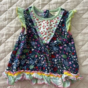 Matilda Jane Multicolor Floral Kids Blouse